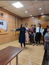 Workshop on Crime Scene Investigatoin at Geeta Law College