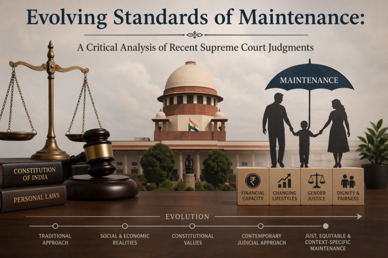Maintenance law in India