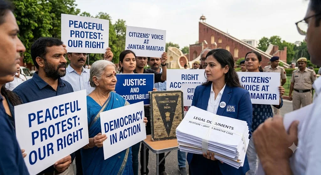Jantar Mantar Protest Rules & Legal Rights in Delhi